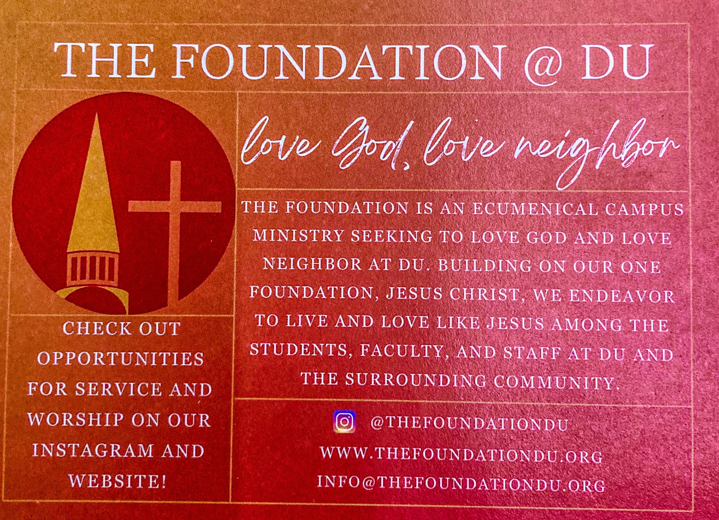 Foundation Flier Fall 2024