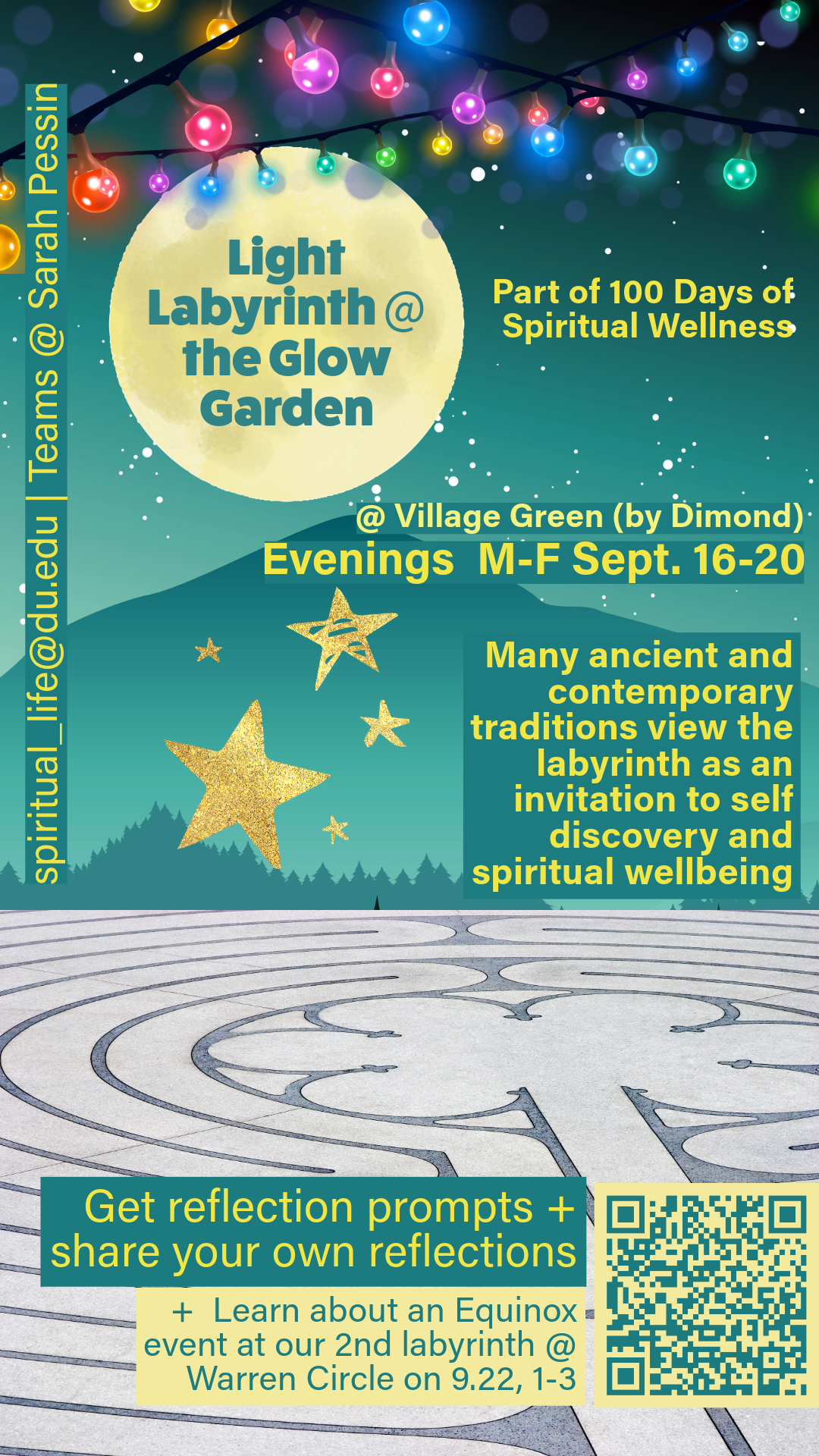 Glow Garden + Light Labyrinth, Sept. 20204