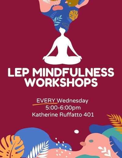 mindfulness flyer image