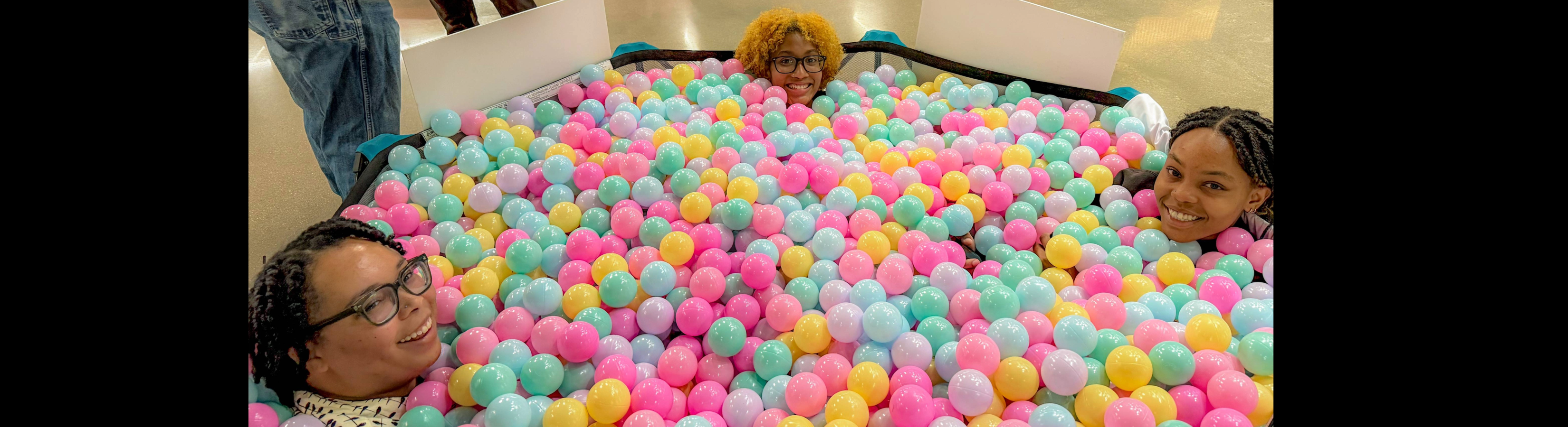 image of people in ballpit