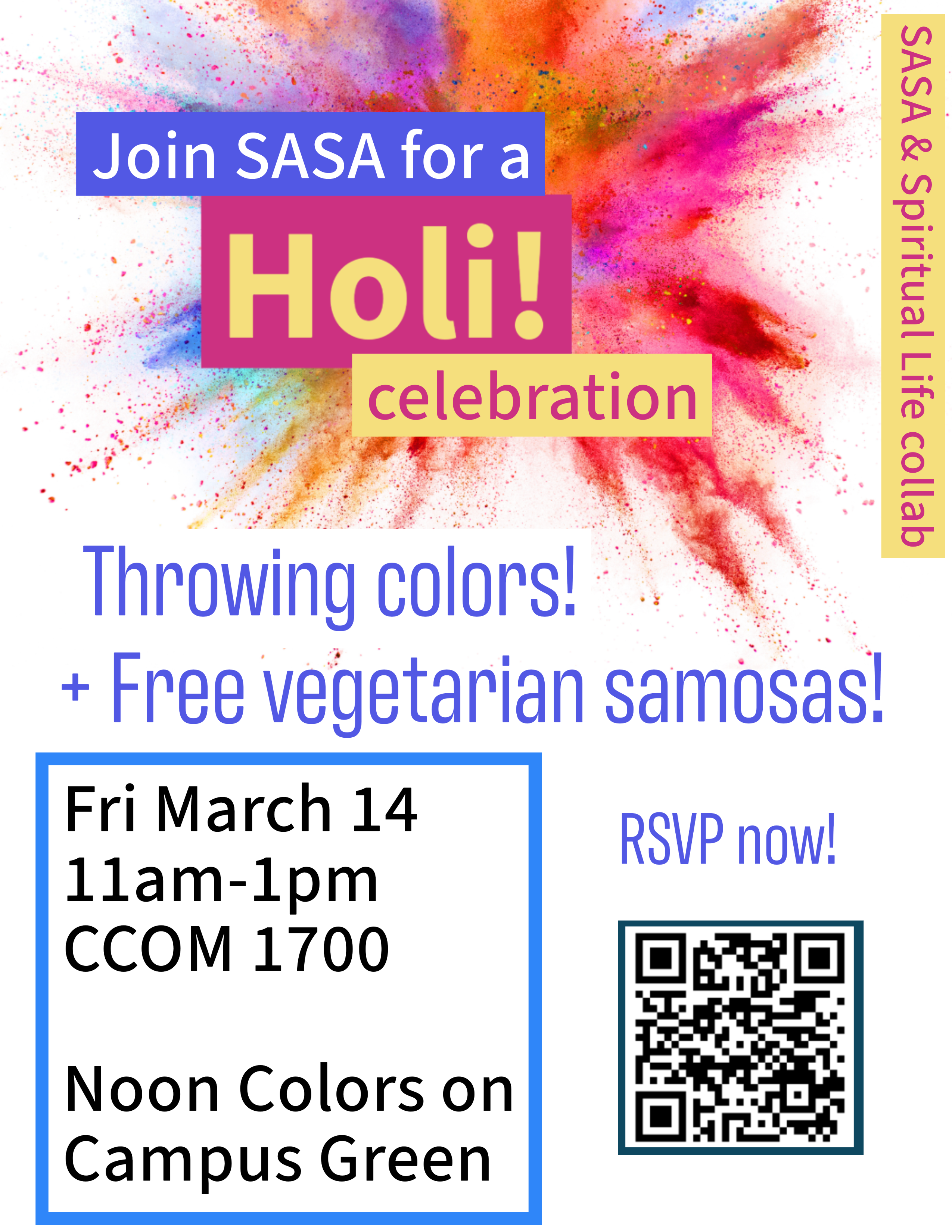 Holi flier 2025