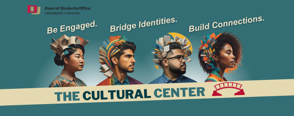 The Cultural Center header with 4 diverse people using digital art