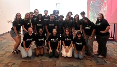 Photo of the Thrive Health Promotion Peer Educators