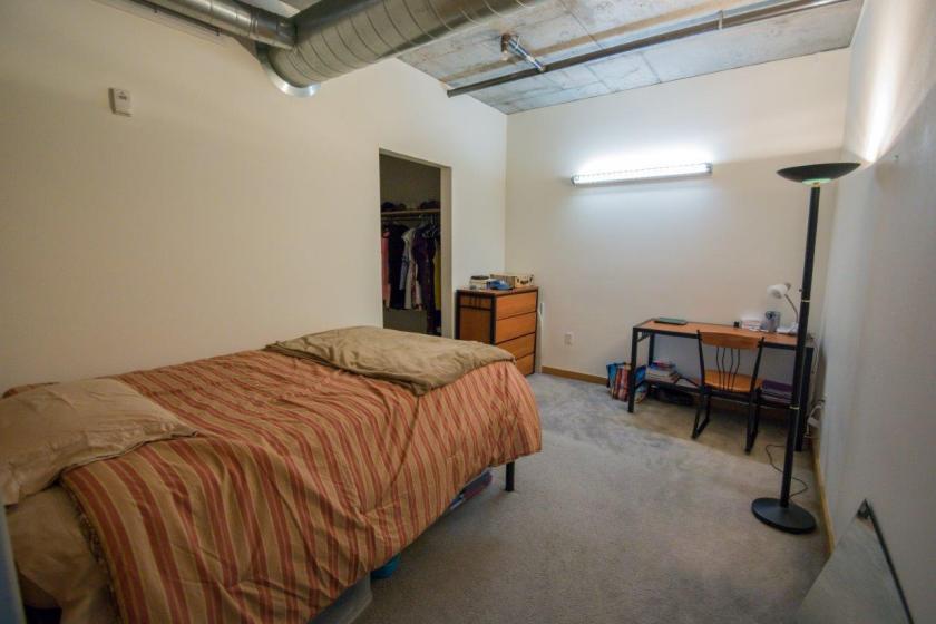 University Lofts bedroom