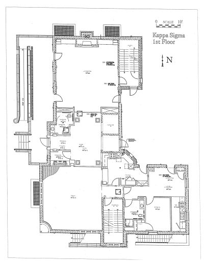 Transfer House first floor floor plan